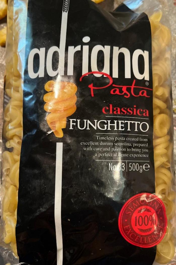 Фото - Макароны твердых сортов Classica Funghetto Adriana