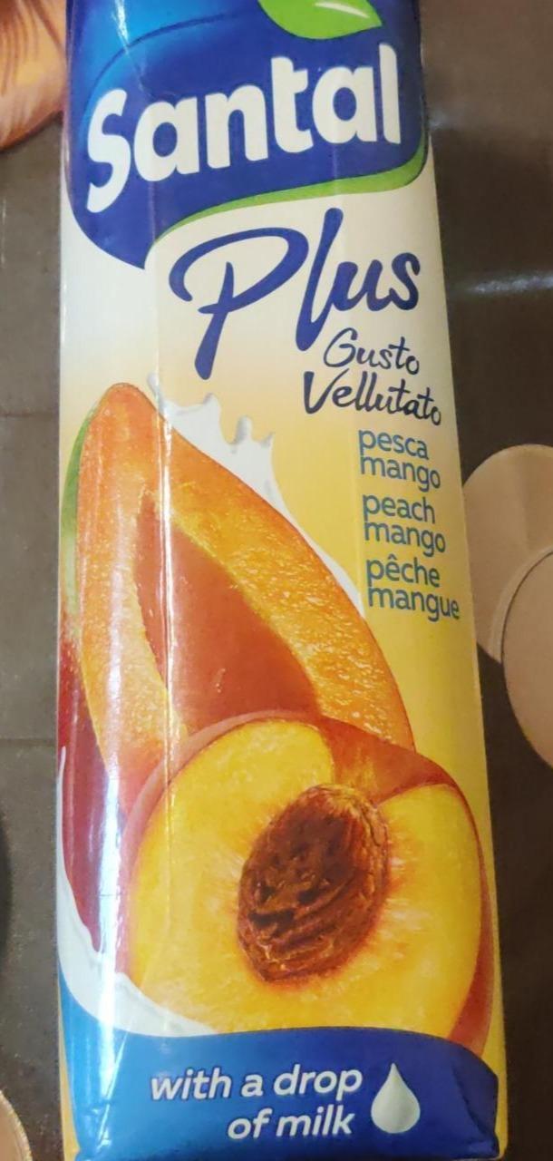 Фото - сок персик и манго peach and mango Santal