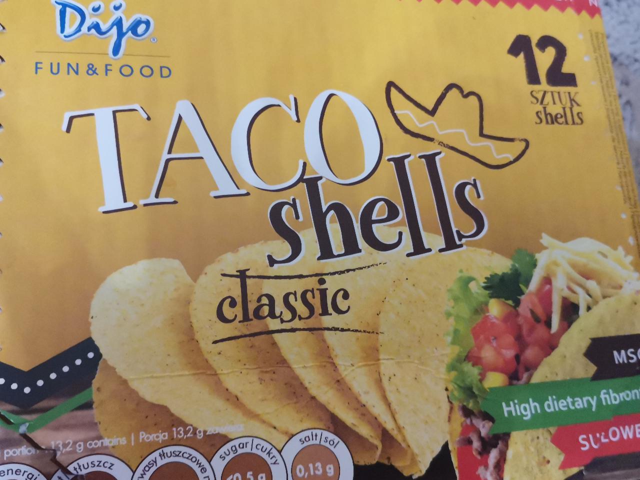 Фото - сlassic Taco Shells Dijo