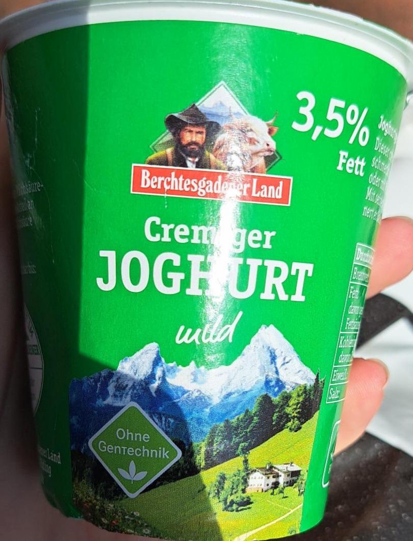 Фото - Cremiger Joghurt mild 3.5% Fett Berchtesgadener Land
