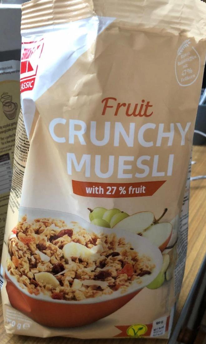 Фото - Мюсли с сухофруктами fruit crunchy muesli K-Classic