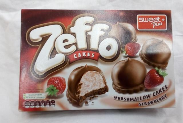 Фото - Пирожные маршмелоу с клубничной начинкой Zeffo Marshmallow Strawberry Cakes Sweet Plus