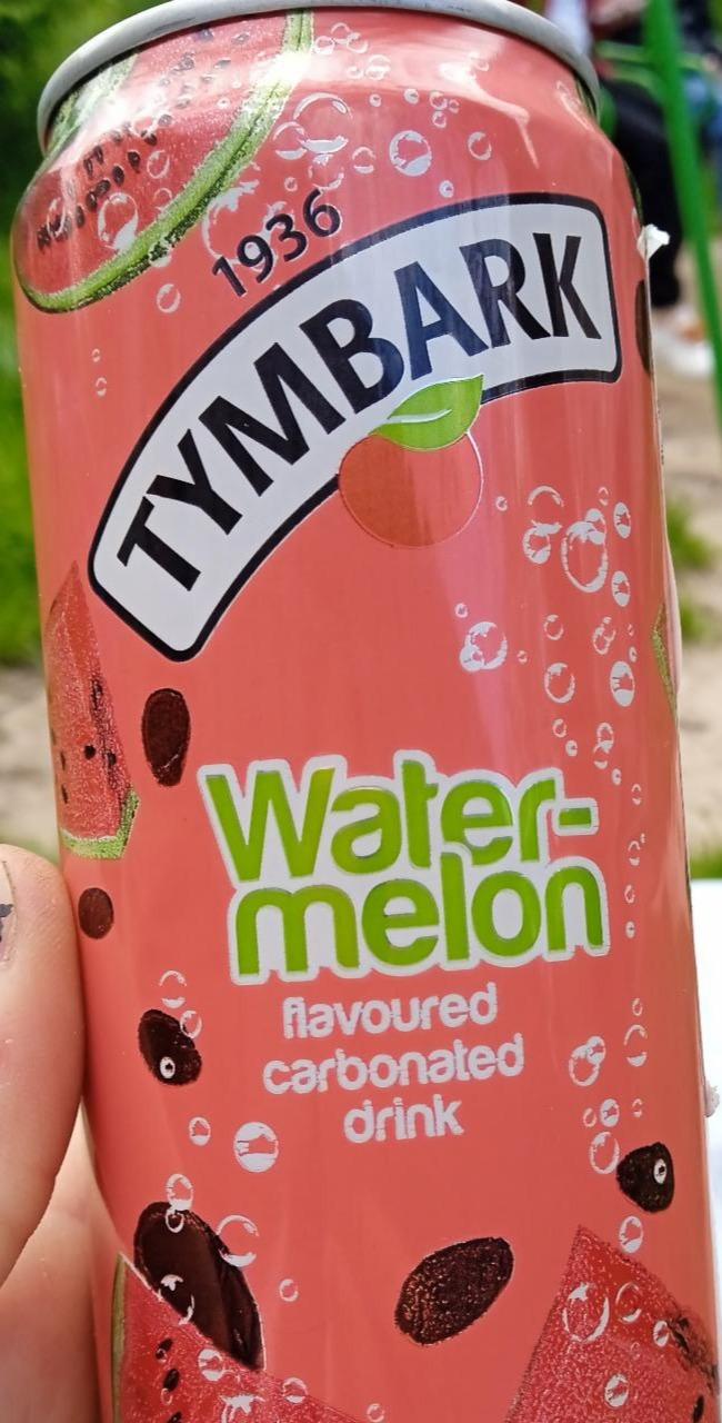 Фото - Напиток газированный со вкусом арбуза Watermelon Tymbark
