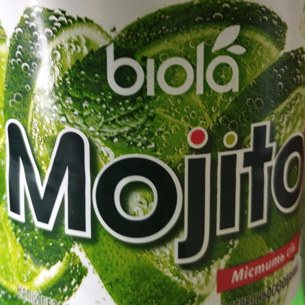 Фото - Напиток среднегазированный Mojito Биола Biola
