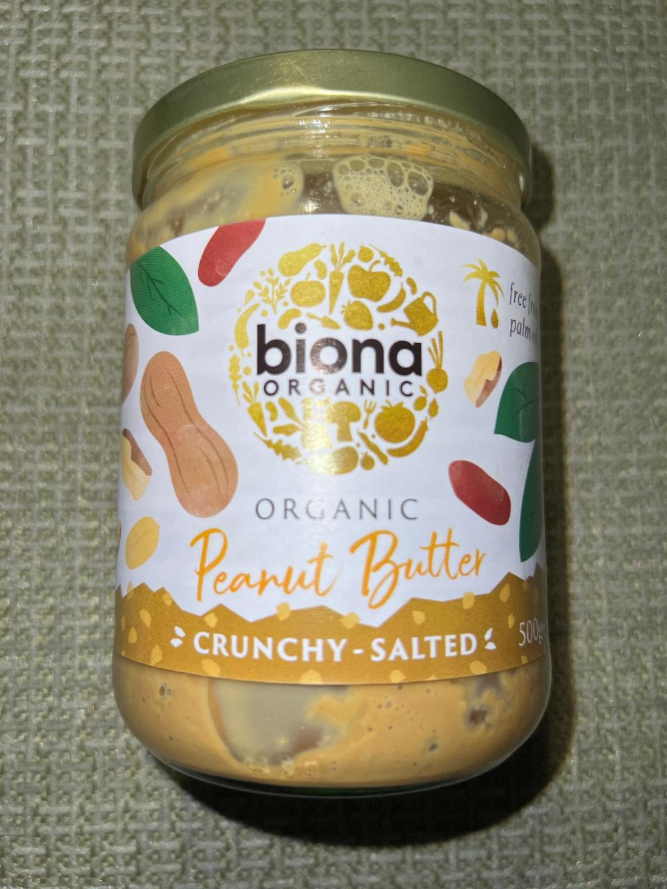 Фото - Арахисовая паста Crunchy Peanut Butter Organic Biona
