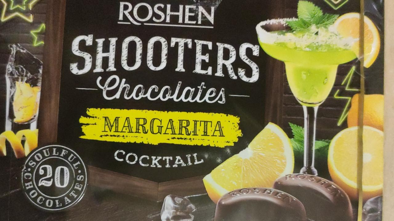 Фото - Конфеты шоколадные Margarita coctail Shooters Roshen
