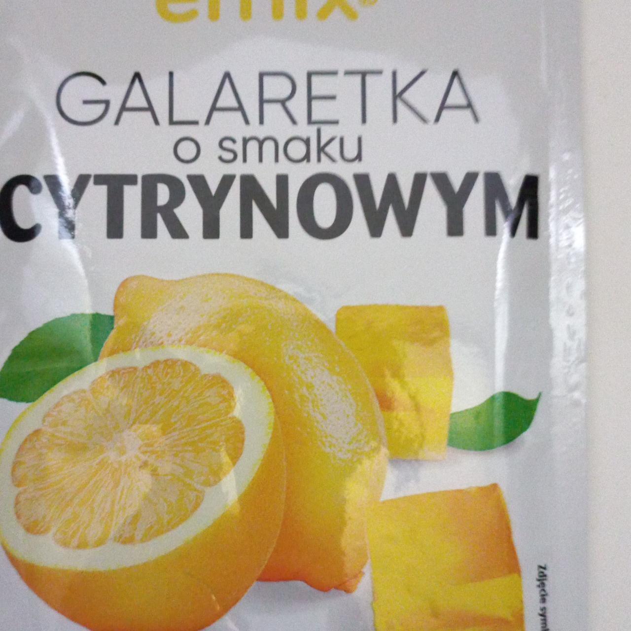 Фото - Желе со вкусом лимона Galaretka Cytrynowa Emix