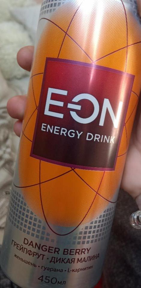 Фото - напиток энергетический Energy Drink Danger Berry E-ON