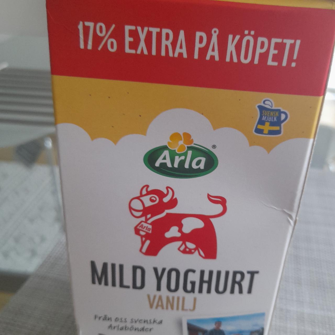 Фото - Mild yoghurt vanilj 2% Arla