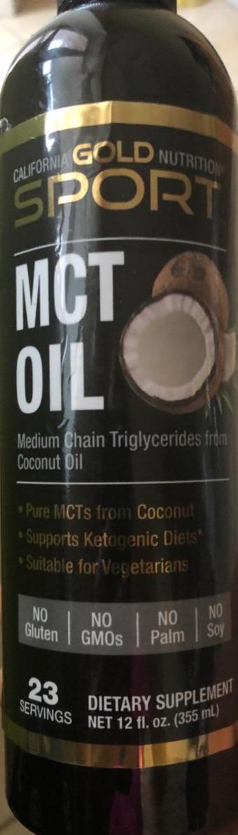Фото - MCT Oil California Gold Nutrition