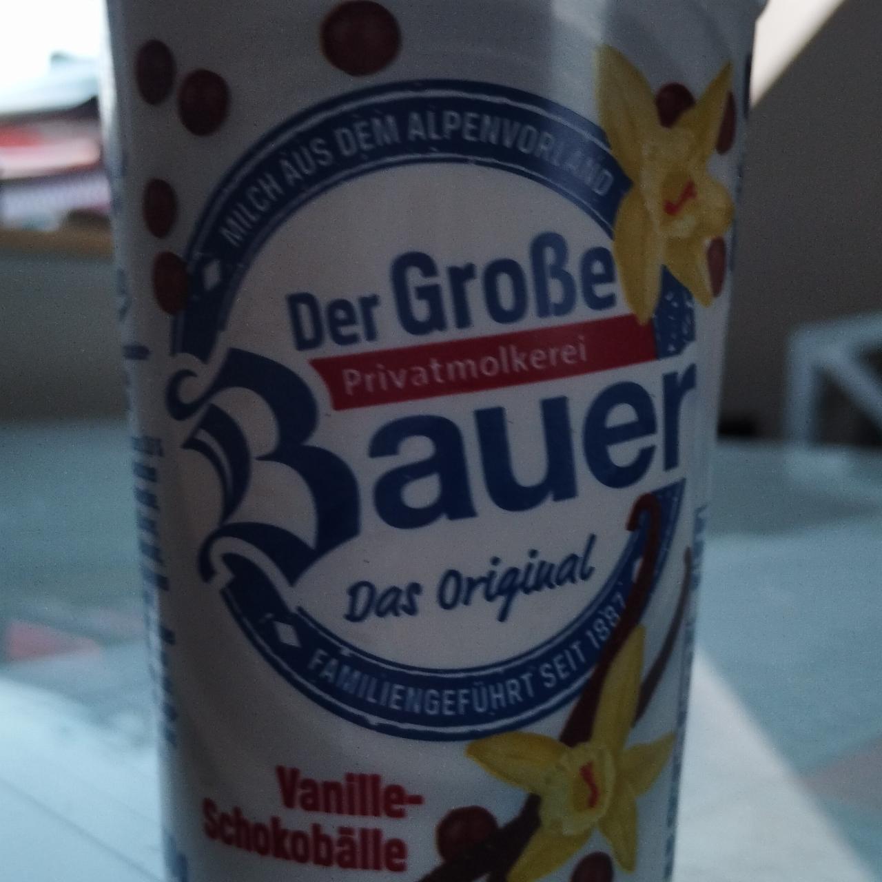 Фото - йогурт ваниль-шоколад Der Grobe Bauer