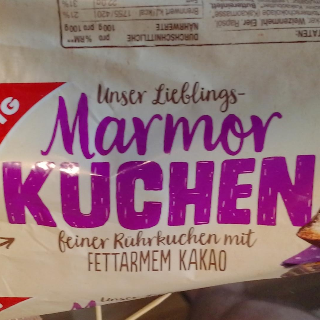 Фото - кекс мраморный в шоколадной глазури Marmor Küchen Gut&Günstig