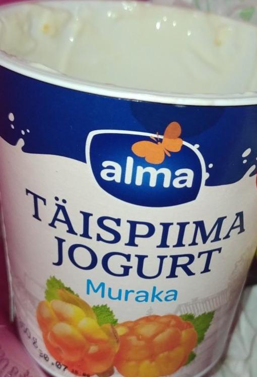 Фото - йогурт с морошкой Alma