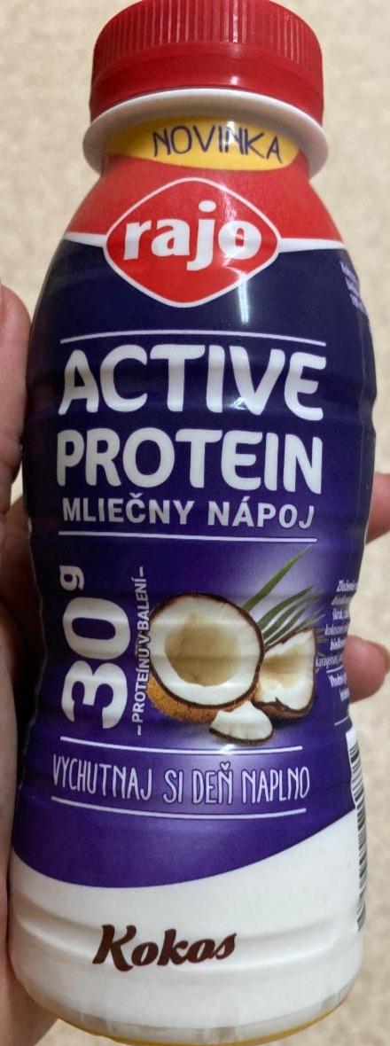 Фото - Йогурт aktive protein chocolate Rajo