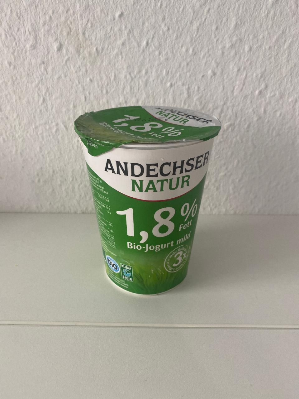 Фото - Bio-Jogurt mild 1.8% Andechser natur
