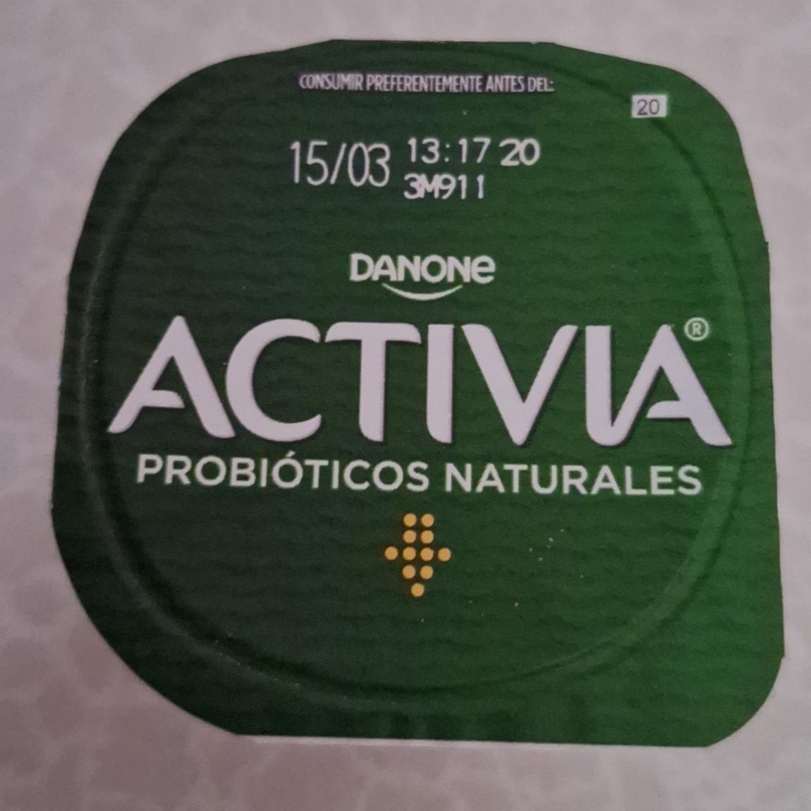 Фото - Activia probióticos naturales Danone