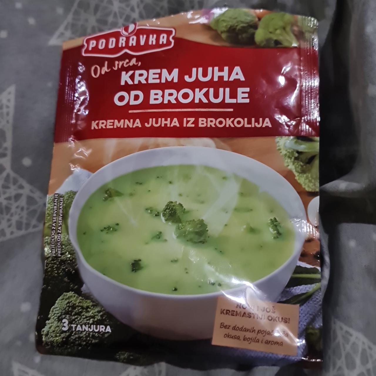 Фото - Крем-суп с брокколи Podravka