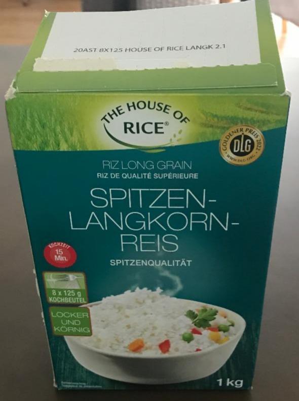 Фото - Белый рис в пакетах The house of rice