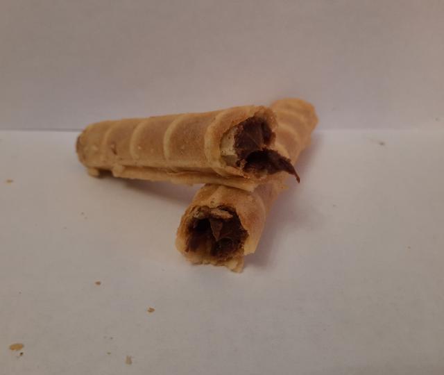 Фото - вафельная трубочка с начинкой со вкусом'шоколада с орехами' 'Преображенский кондитер'