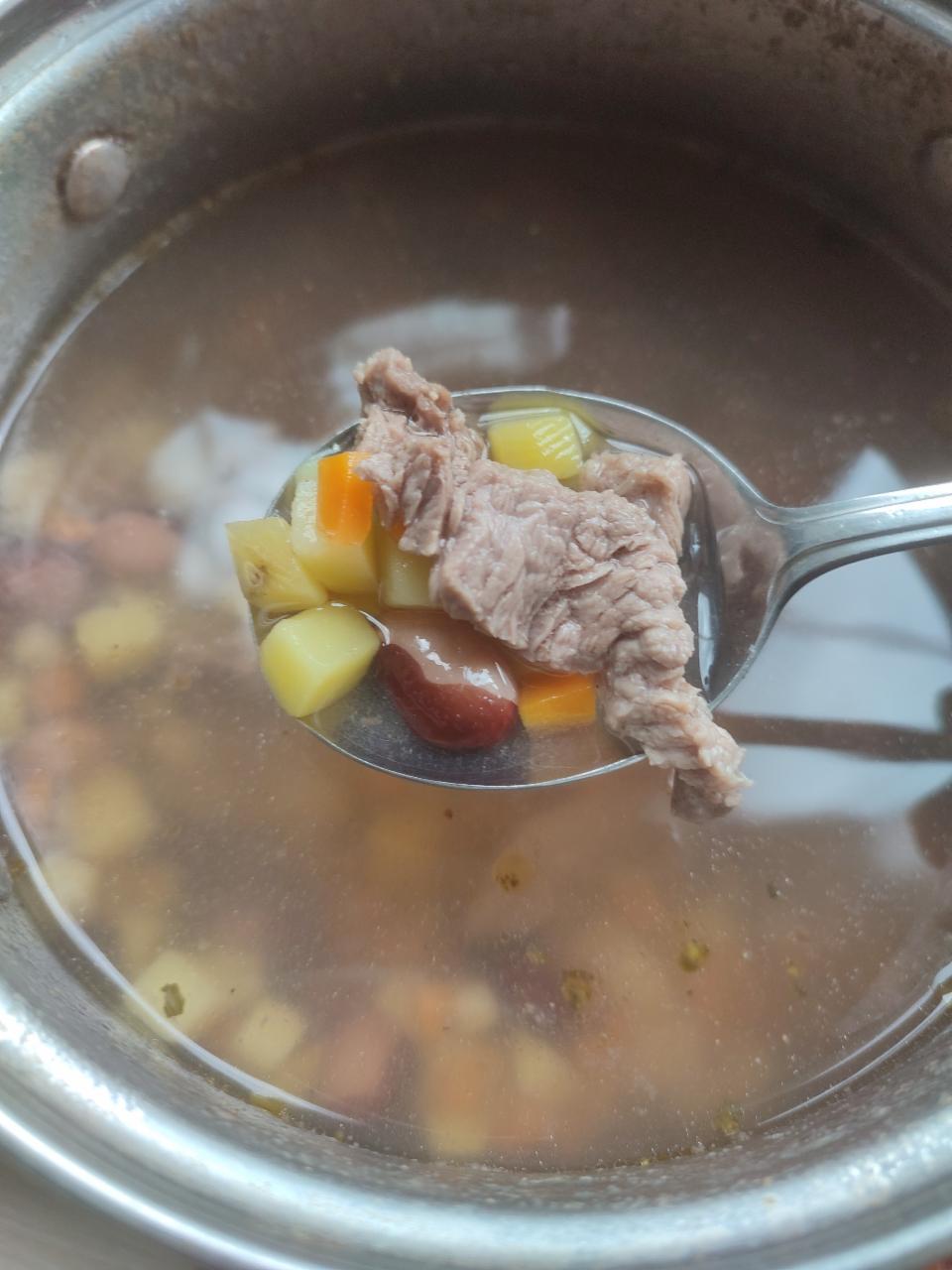 Фото - Суп с фасолью, говядиной, картошкой