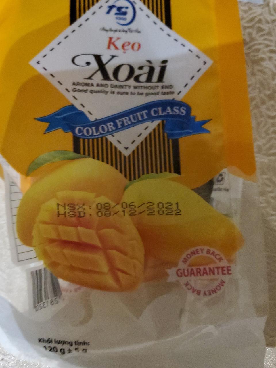 Фото - Конфеты желейные со вкусом манго TS Food