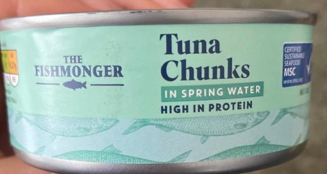 Фото - Тунец кусочками в воде Tuna Chunks In Spring Water The Fishmonger