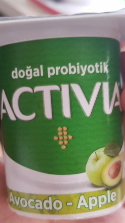 Фото - йогурт с авокадо Activia