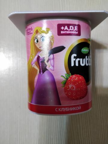 Фото - Продукт йогуртный 'Клубника' 2,5% Fruttis