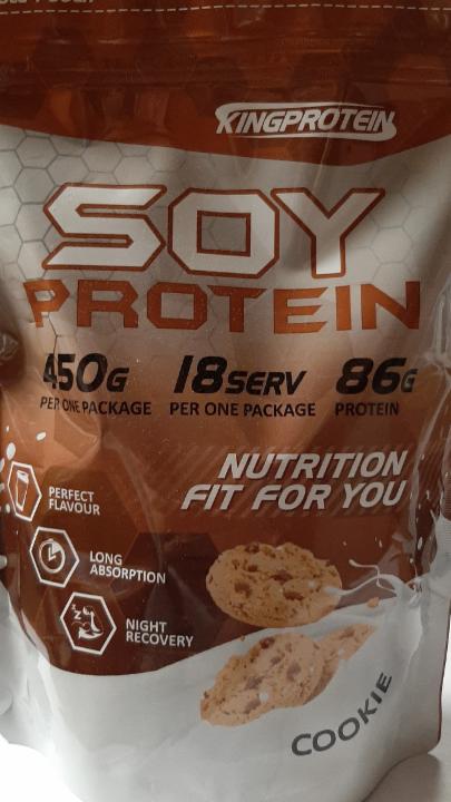 Фото - напиток белковый сухой печенье Soy proyein cookie Kingprotein