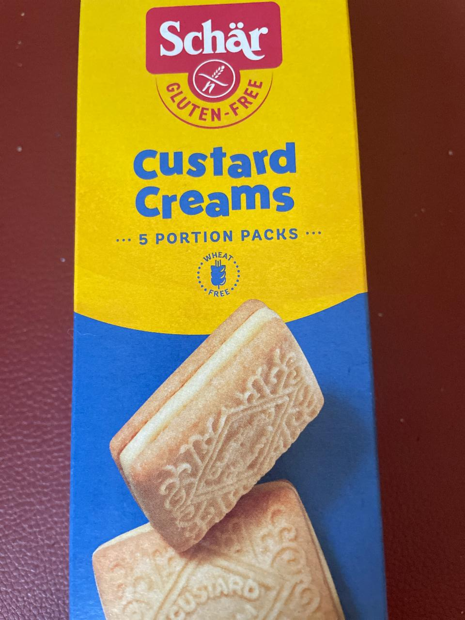 Фото - Печенье без глютена Gluten Free Custard Creams Schär