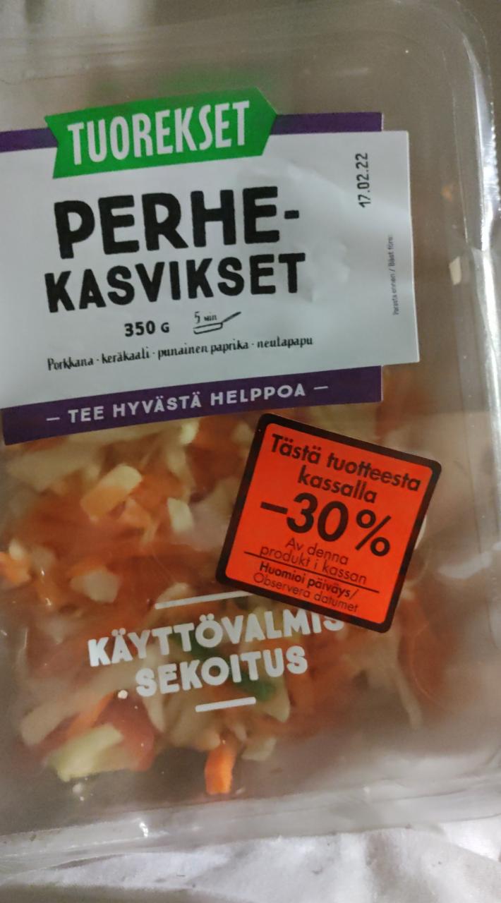 Фото - Perhe kasvikset салат овощной Tuorekset