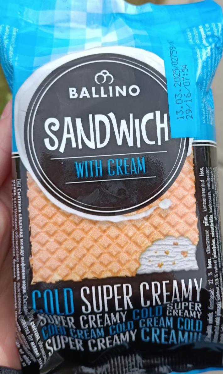 Фото - Мороженое Sandwich Ballino