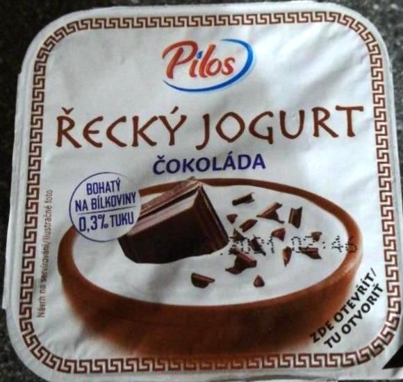 Фото - Řecký jogurt čokoláda 0,3% tuku Pilos