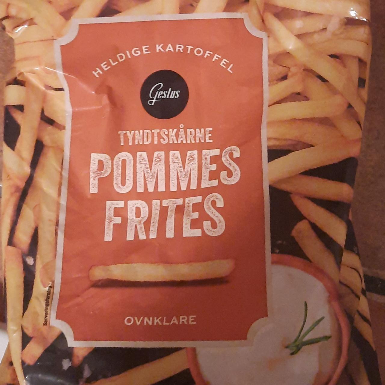 Фото - Pommes Frites Gestus