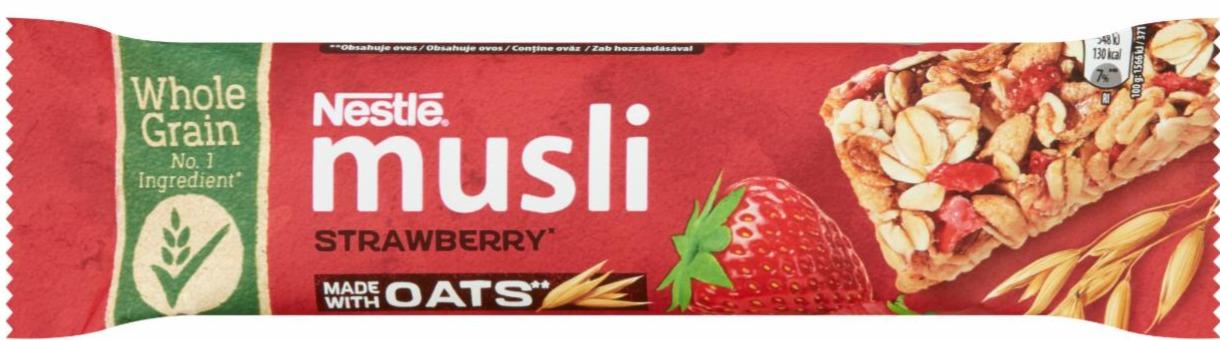 Фото - Nestle musli strawberry 