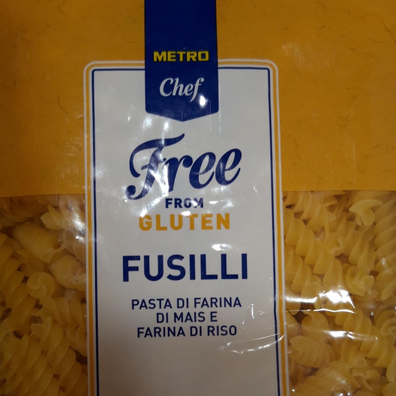 Фото - Макароны безглютеновые Fusilli Metro Chef