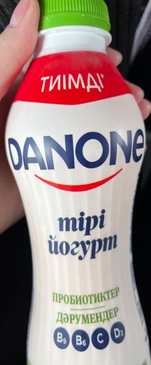 Фото - живой йогурт Danone