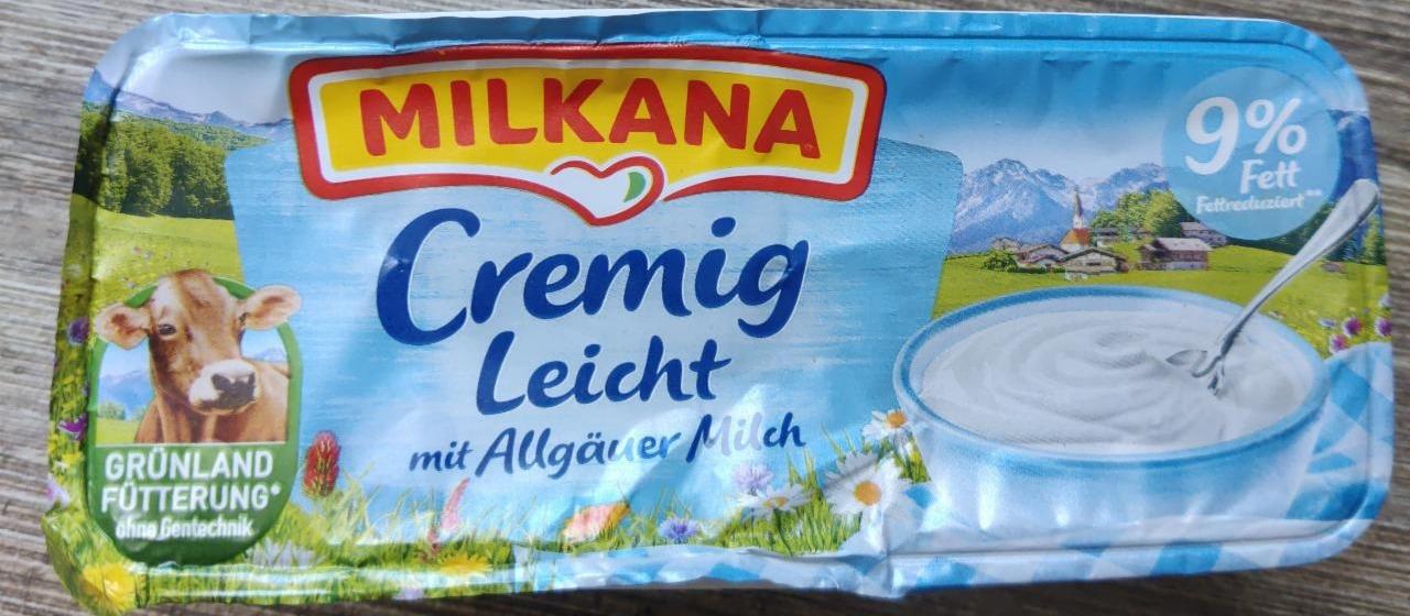 Фото - Сыр плавленный Cremig leicht 9% Milkana
