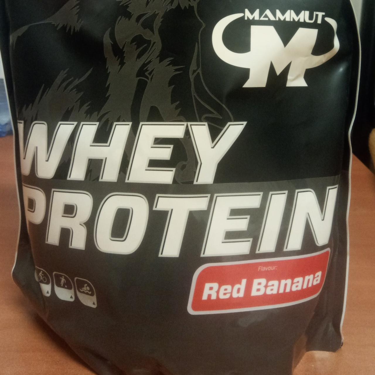 Фото - Протеин сывороточный со вкусом красный банан MAMMUT