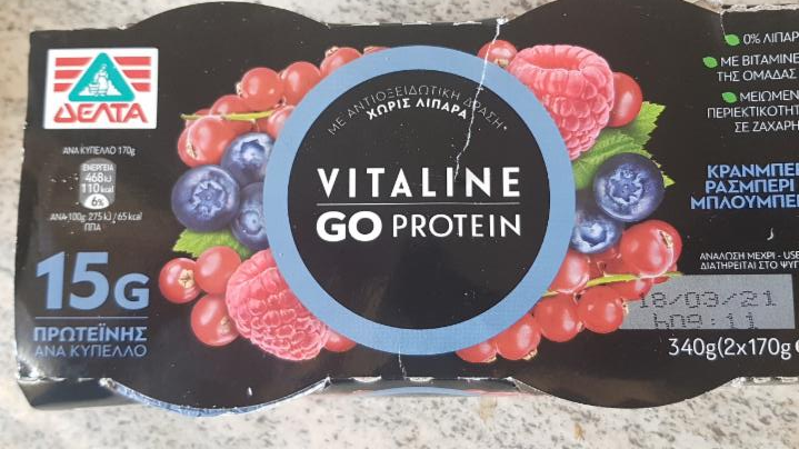 Фото - йогурт vitaline go protein Delta