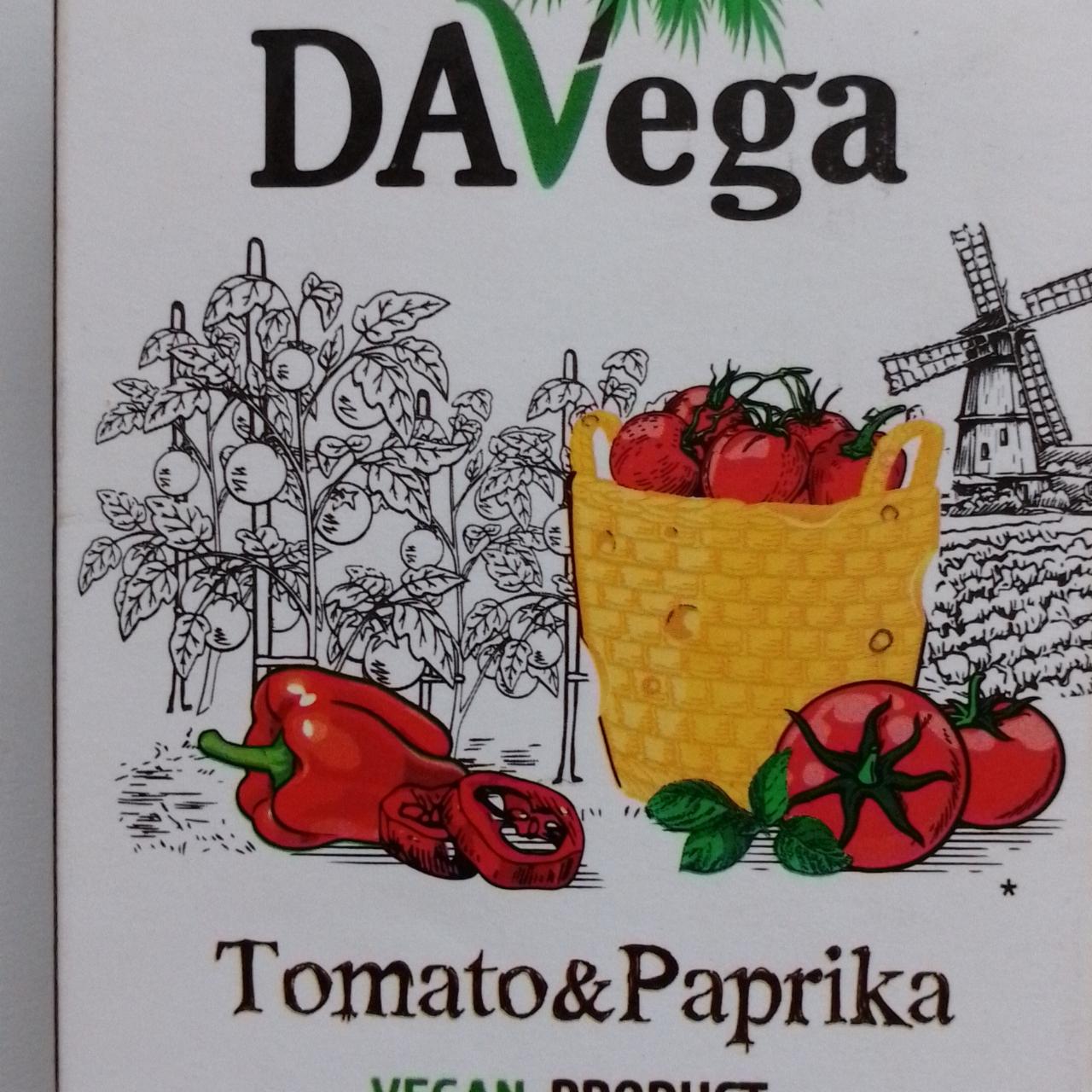 Фото - Сыр с томатами и паприкой томаты паприка Davega