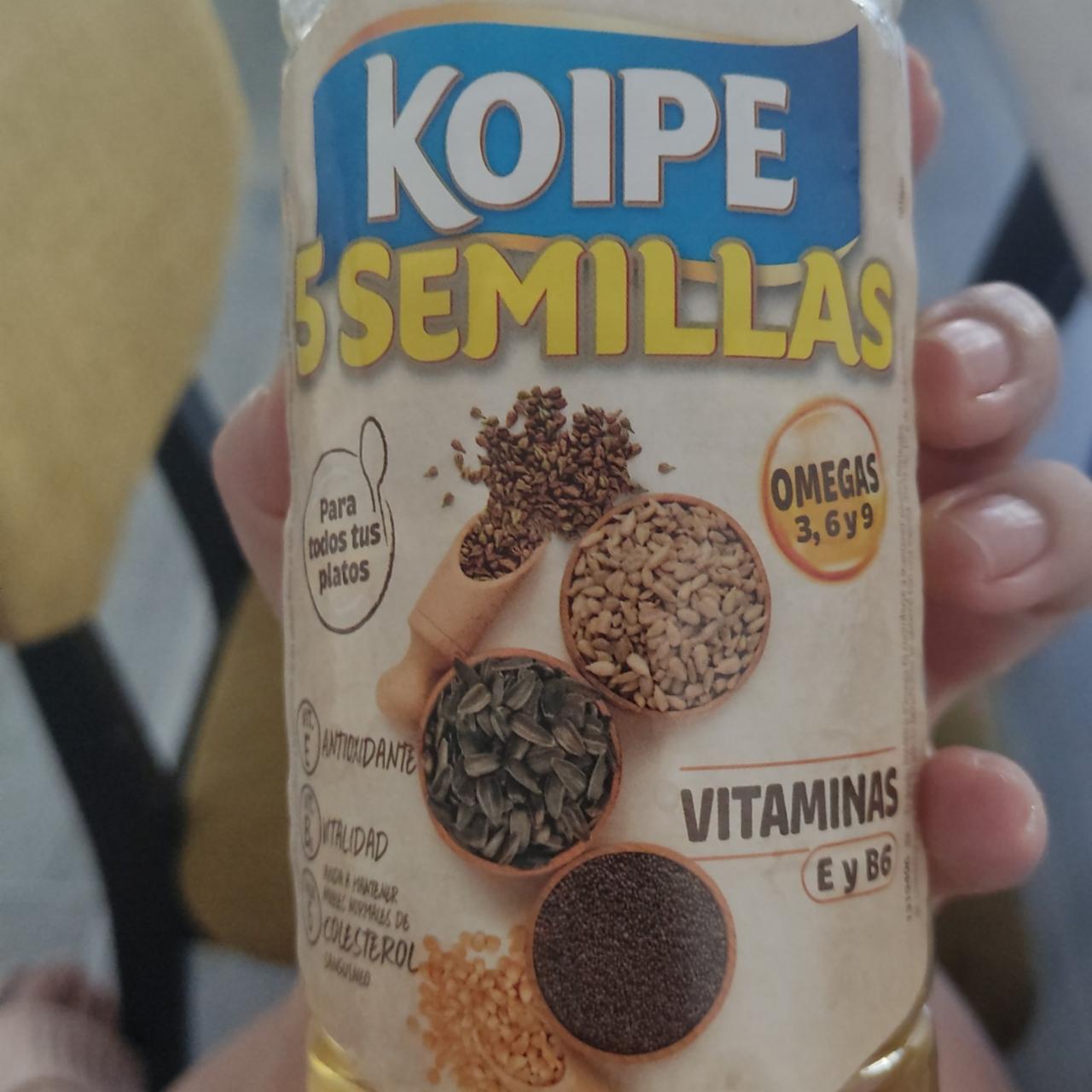 Фото - масло из 5 семян Koipe