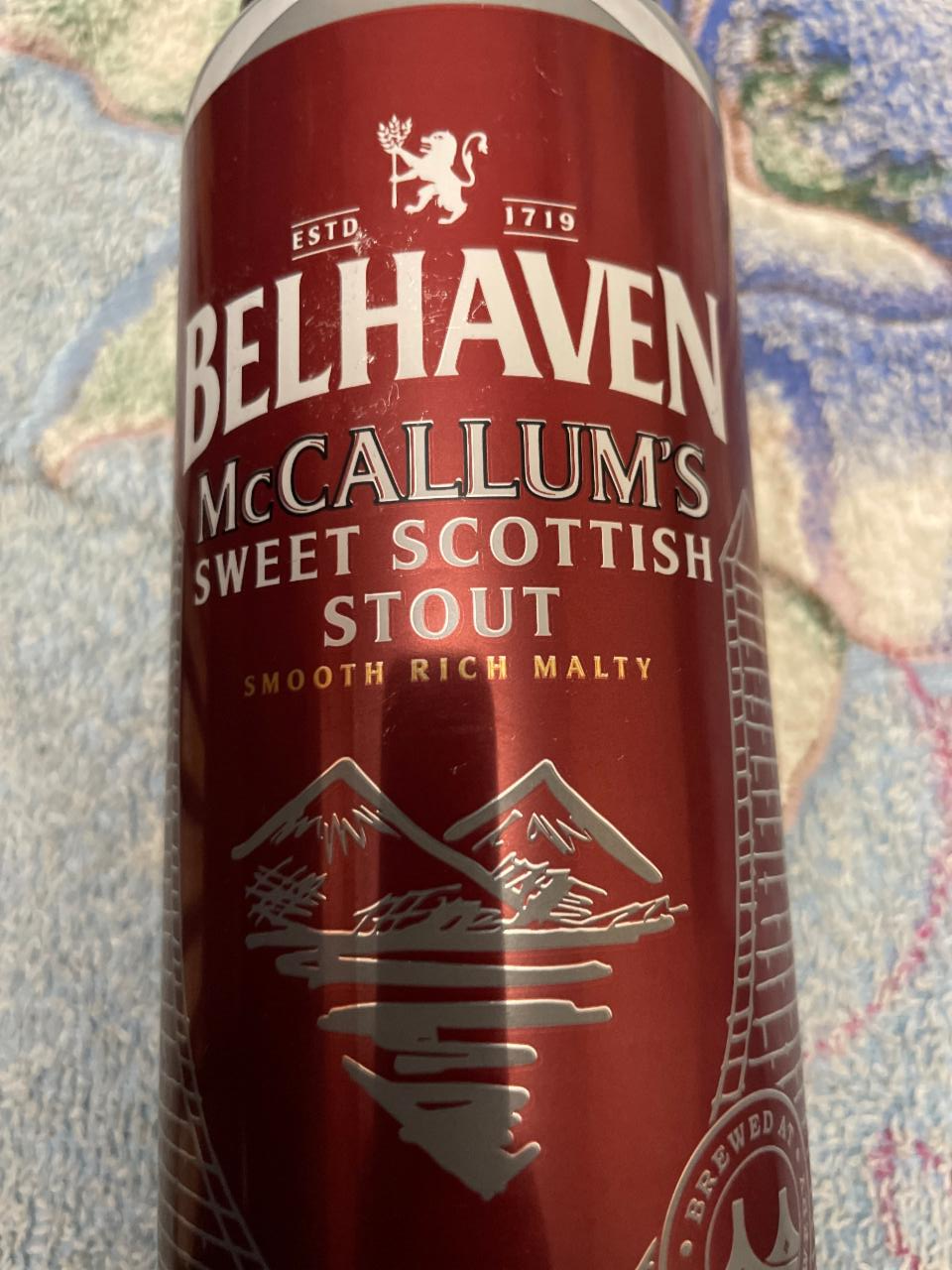 Фото - Пиво темное фильтрованное McCallum's Belhaven