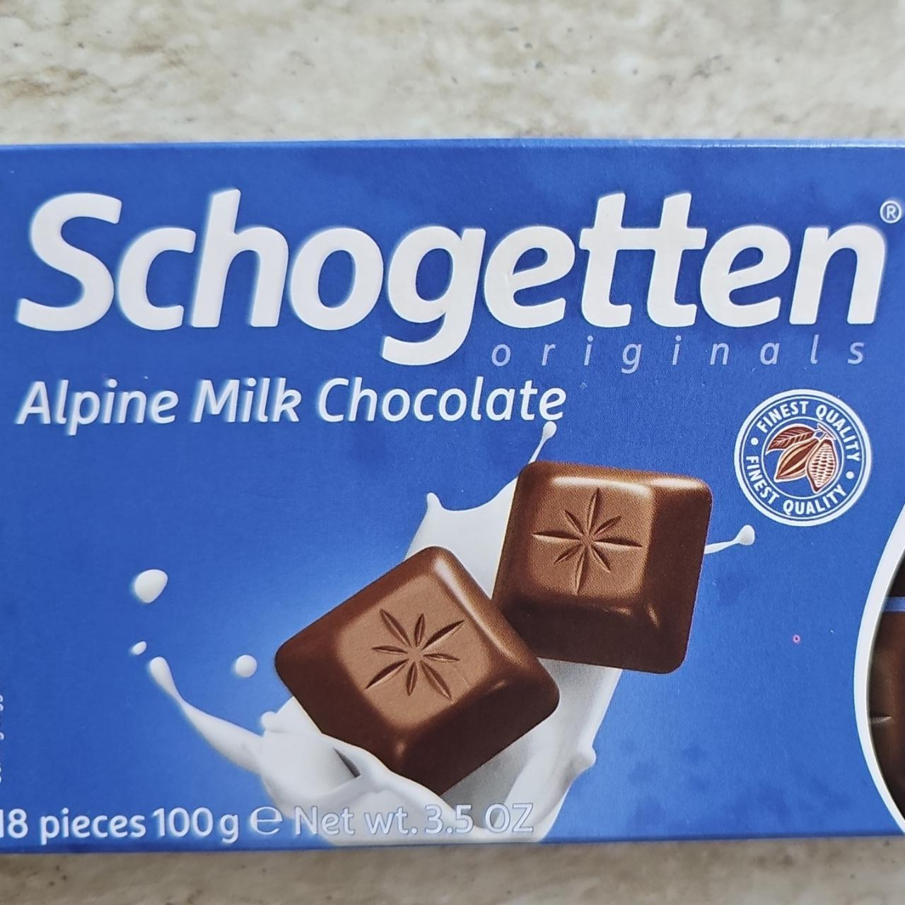 Фото - Молочный шоколад Schogetten