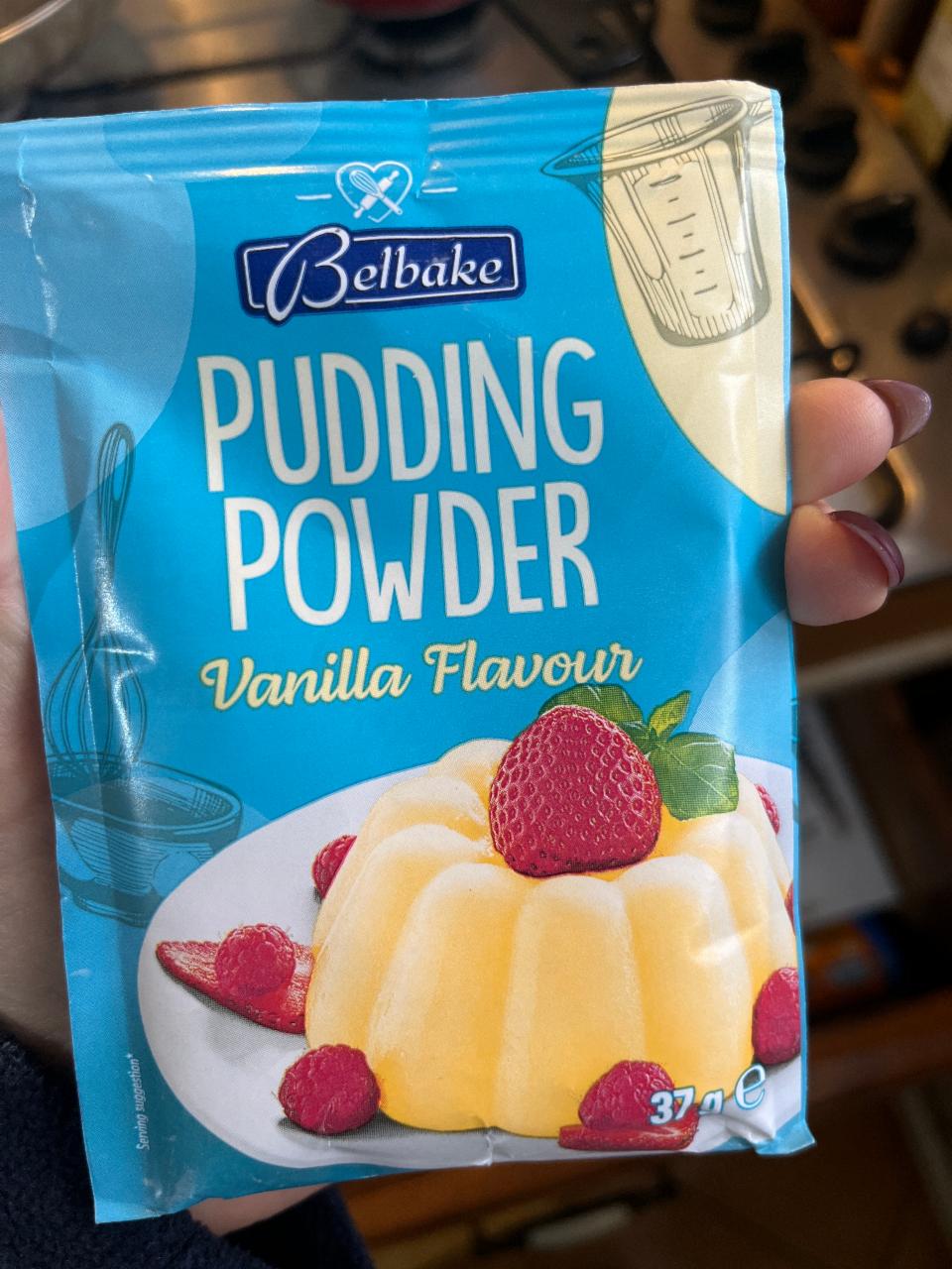 Фото - Пудинг быстрого приготовления ванильный Pudding Powder Vanilla Belbake
