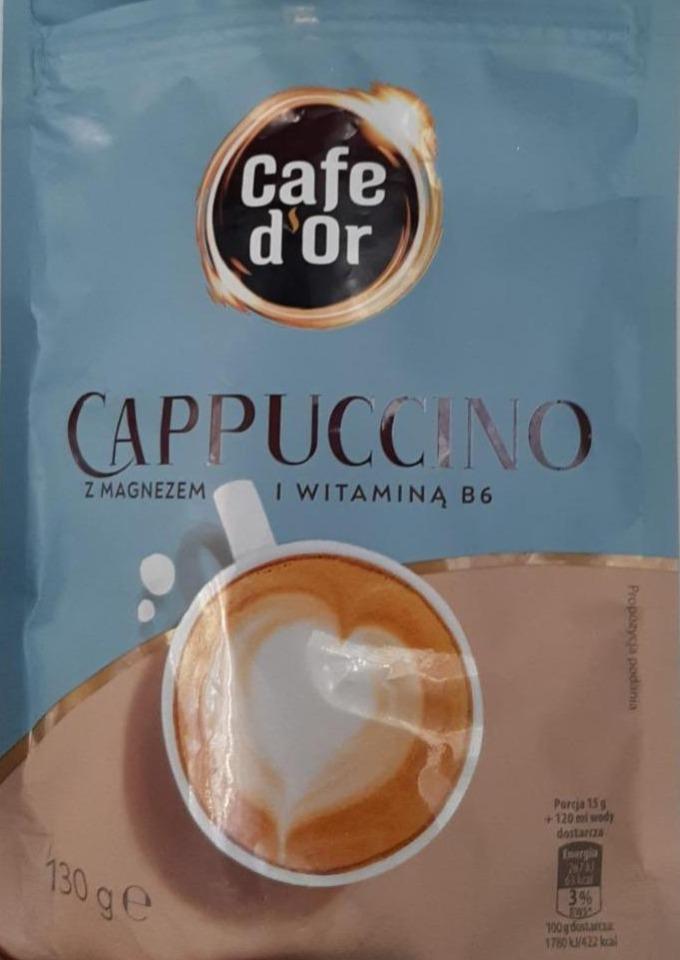Фото - Капучино с магнезией и витамином Cappuccino z magnezem i vit. В6 Cafe d'Or