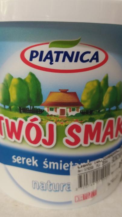Фото - Сыр мягкий творожный натуральный Twoj Smak Piatnica