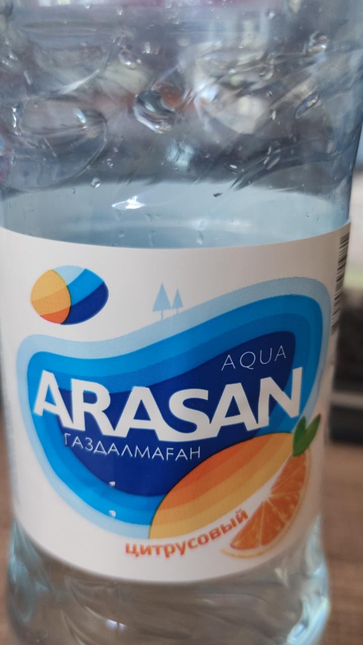 Фото - Вода цитрусовый без газа Арасан