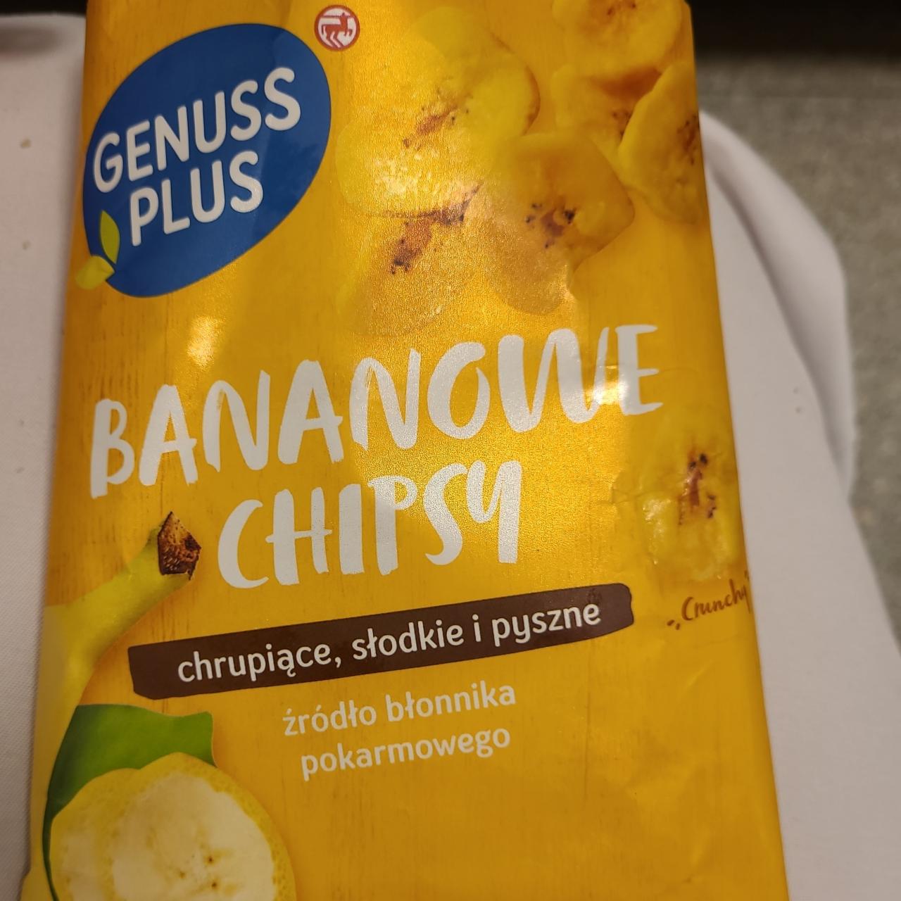Фото - Банановые чипсы Bananowe Chipsy Genuss Plus