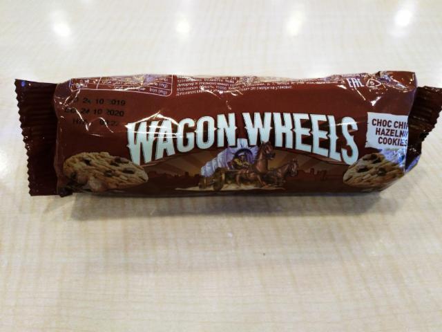 Фото - Печенье с фундуком и кусочками шоколада Wagon Wheels